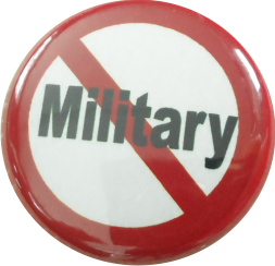 Military verboten Button